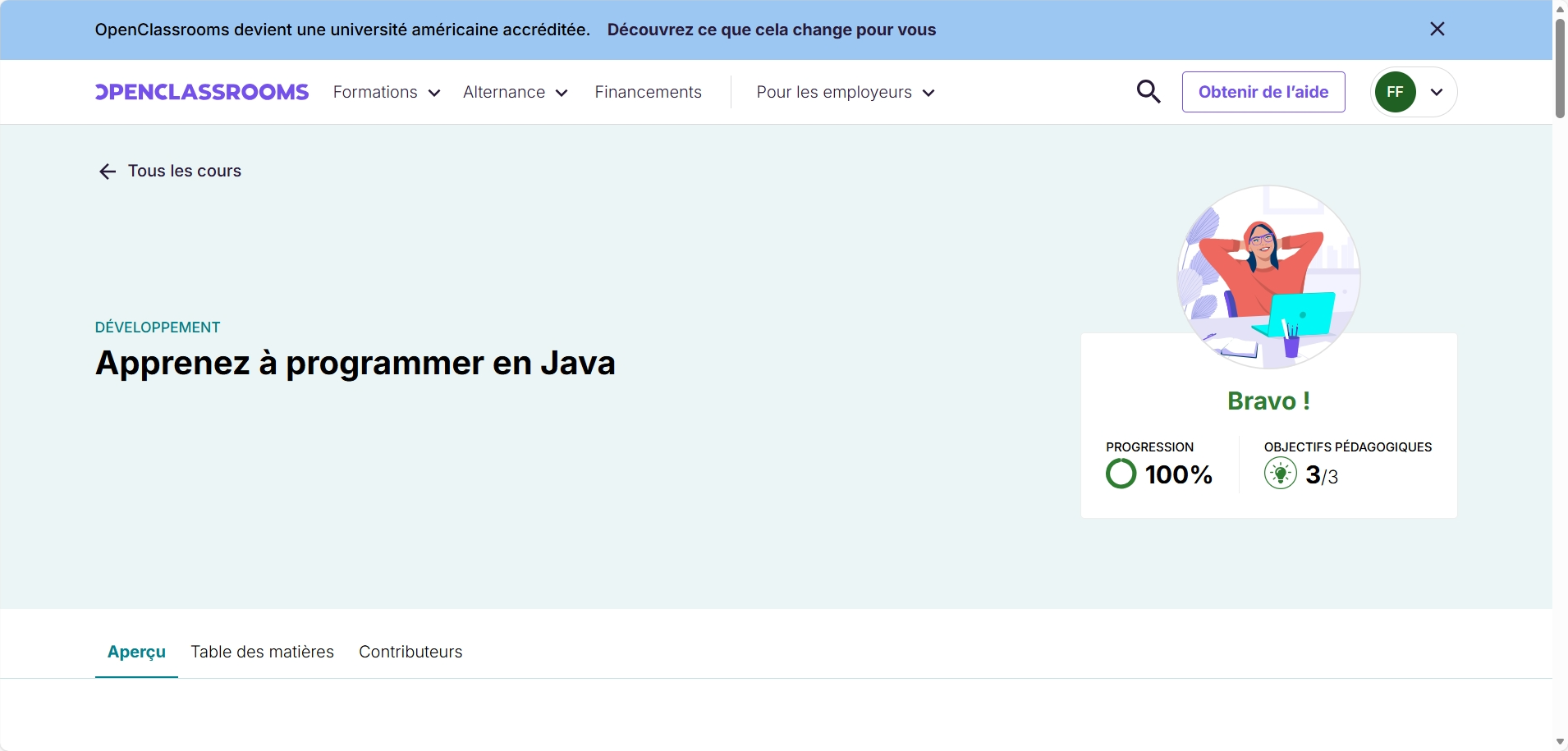 Programmer en Java