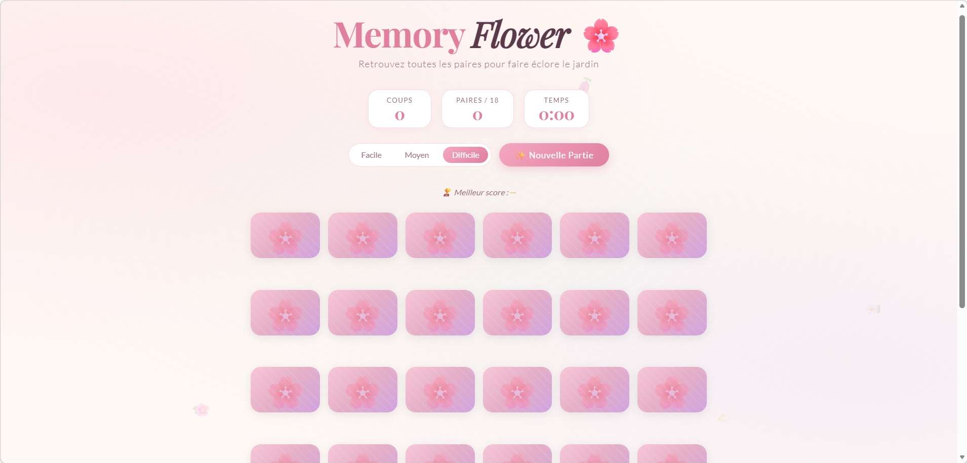 Memory Flower